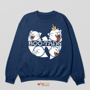 Ghostly Beats Meet Wu-Tang Boo Navy Sweatshirt