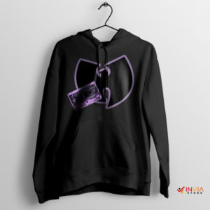 Golden Era Groove Wu-Tang Retro Tape Black Hoodie