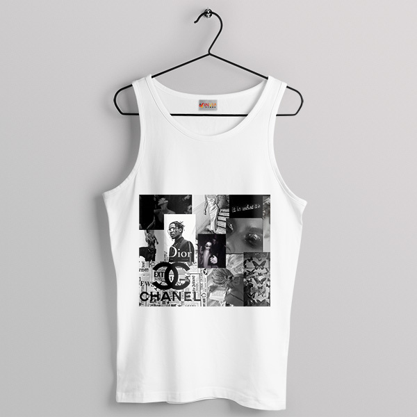 Gritty Glam Collage Travis Scott Fashion Tank Top