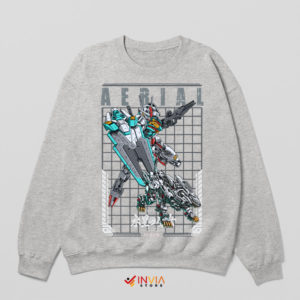 Gundam's Aerial Symphony Skyward Sport Grey Sweatshirt