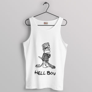 Hip-Hop Meets Hell Boy x Bart Simpson Tank Top