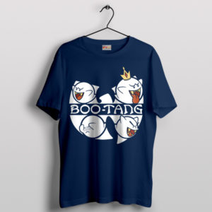 Hip-Hop and Ghostly Wu-Tang Boo Navy T-Shirt
