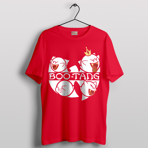 Hip-Hop and Ghostly Wu-Tang Boo Red T-Shirt