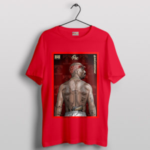 Honoring the Legendary 2PAC Exodus Red T-Shirt