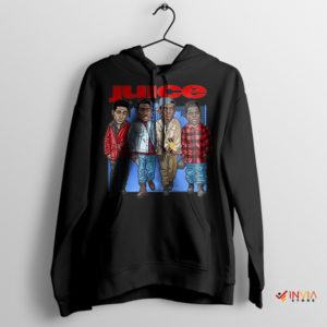 Juice 1992 Characters Film Tribute Black Hoodie