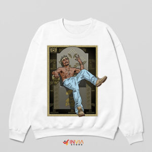 Legendary King 2Pac Rap Icon White Sweatshirt