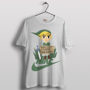 Link's Side Hustle Zelda Edition NIke Sport Grey T-Shirt