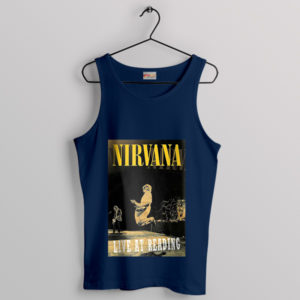 Masterpiece Live at Reading Nirvana Navy Tank Top