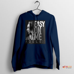 Melancholic Beauty Adele Easy On Me Navy Hoodie