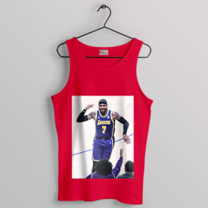 Melo Mania Carmelo Anthony 7 Red Tank Top
