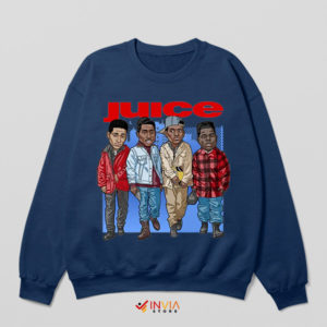 Memorable Juice 1992 Film Moments Navy Sweatshirt