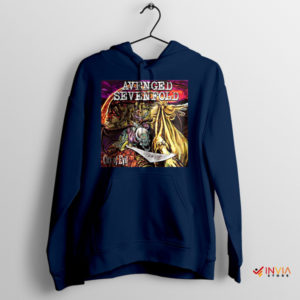 Metalhead's Paradise City of Evil A7X Navy Hoodie