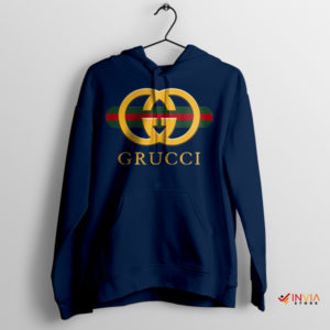 Minion Mantra Grucci Gru Despicable Me Navy Hoodie