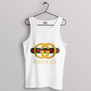 Minion Mischief Grucci Gru Fashion White Tank Top