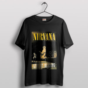 Music History Nirvana Live at Reading Black T-Shirt
