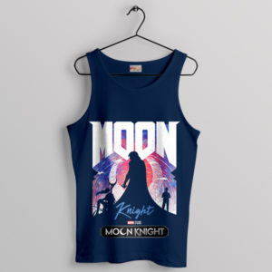 Mystical Eclipse Moon Knight Dr DOOM Navy Tank Top