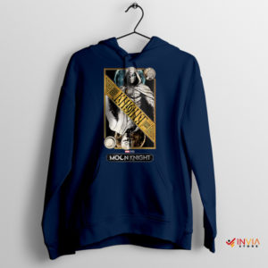 Mystical Moon Knight Dual Personalities Navy Hoodie