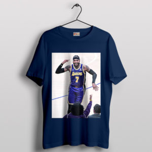 Number 7 Phenom Carmelo Anthony Navy T-Shirt