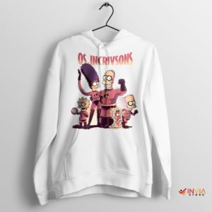 Os Incríveis Incredibles Simpsons Meme Hoodie