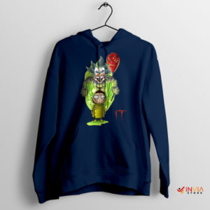 Pennywise's Cosmic Meets Rick Morty Navy Hoodie