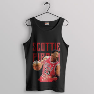 Pippen Precision 23 Basketball Maestro Black Tank Top