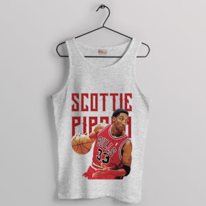 Pippen Precision 23 Basketball Maestro Sport Grey Tank Top