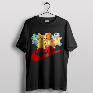 Pokémon Trainer Collection Nike Style Black T-Shirt