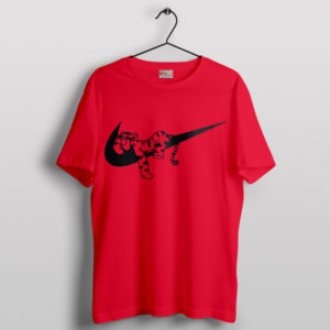 Pooh's Playful Stripes Tigger x Nike Red T-Shirt