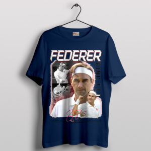 Regal Rally King Roger Federer Navy T-Shirt
