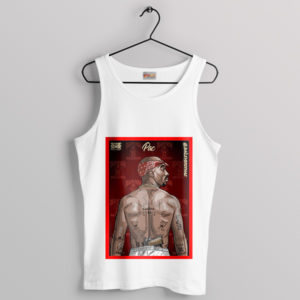 Retro Exodus Album Inspired 2PAC White Tank Top