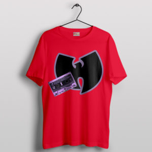Retro Tape Edition Wu-Tang Clan Red T-Shirt