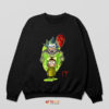 Scream Pennywise It and Rick Morty Sweatshirt