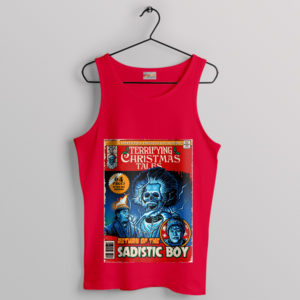 Season's Scares Terrifying Home Alone Red Tank Top