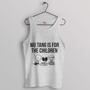 Snoopy's Wu-Tang Saga For Children Sport Grey Tank Top