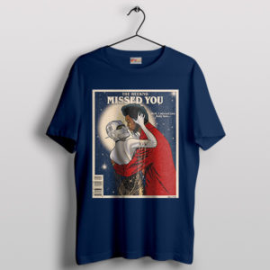 Soundtracked Missed You The Weeknd Navy T-Shirt