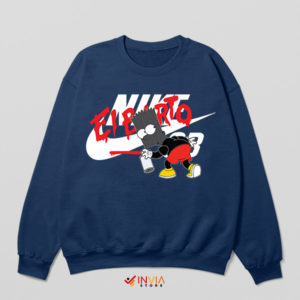 Spray and Stride El Barto Nike Navy Sweatshirt