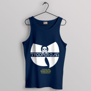 Star Wars Wu-Tang Trooper Clan Saga Navy Tank Top