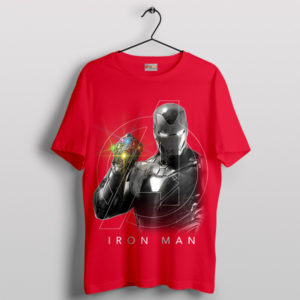 Stark Tech Mastery Iron Man Gauntlet Red T-Shirt
