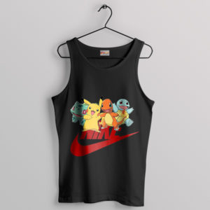 Starter Pokémon Evolution Odyssey Black Tank Top