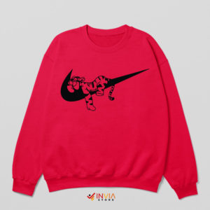 Stripes of Victory Tigger and Nike Red Sweatshirt