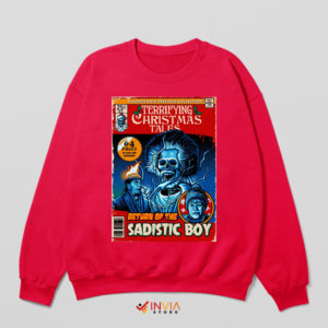 Terrifying Home Alone Christmas Red Sweatshirt