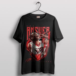 The Answer's Signature Allen Iverson Black T-Shirt