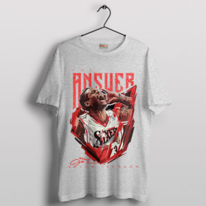 The Answer's Signature Allen Iverson Sport Grey T-Shirt