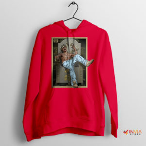 The King of Rap Collection Tupac Shakur Red Hoodie