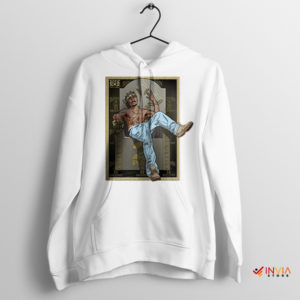 The King of Rap Collection Tupac Shakur White Hoodie