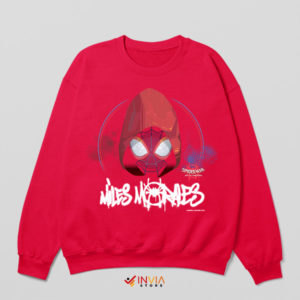 The New Spider-Man Miles Morales Red Sweatshirt