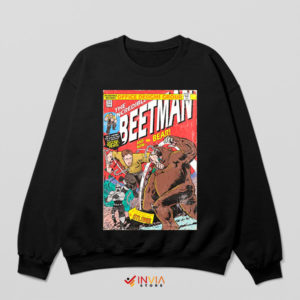 The Office Incredible Beetman Comic Black Sweatshirt