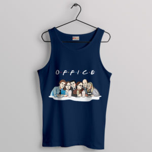 The Office Workplace Warriors Reunion Navy Tank Top