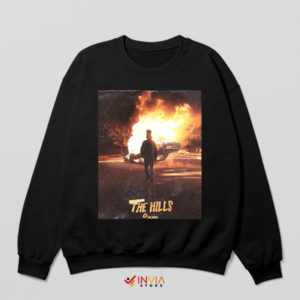 The Weeknd's The Hills Anniversary Black Sweatshirt