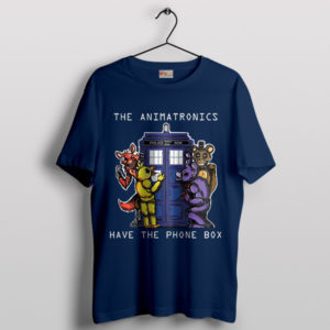 Time-Traveling Wonders Animatronics Navy T-Shirt